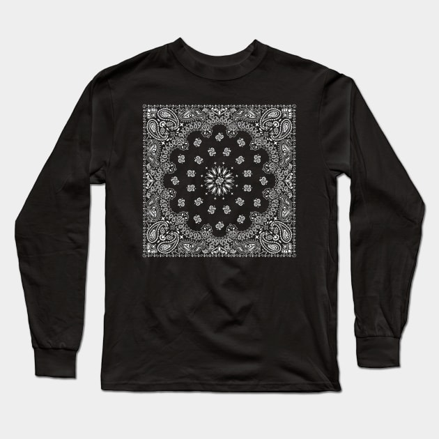 Bandanna Long Sleeve T-Shirt by Malchev